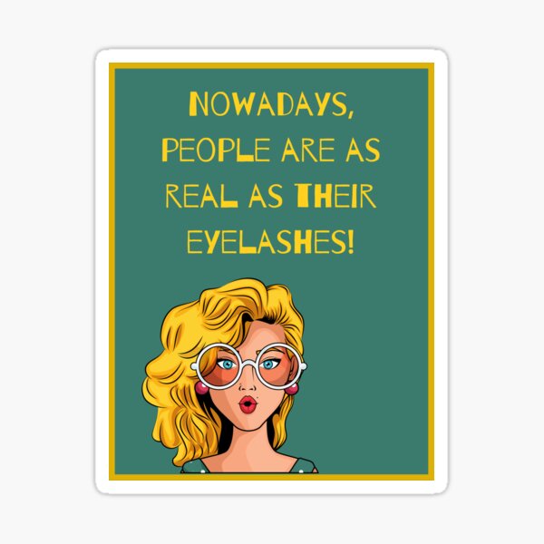 "funny quote, women, girl, humor quote, joke" Sticker for Sale by