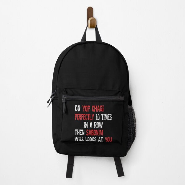 Item preview, Taekwondo Sabonim Cool Yop Chagi Poomsae Quote designed and sold by Merchandiser099.