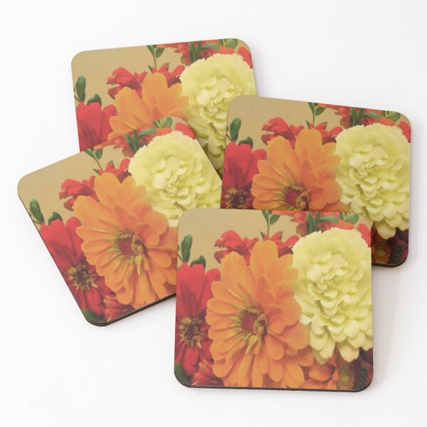 Item preview, Zinnias designed and sold by lillianhibiscus.