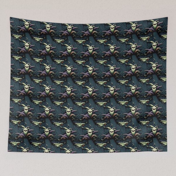 Item preview, Abstract Ghoul Pattern designed and sold by CartoonrBOY.