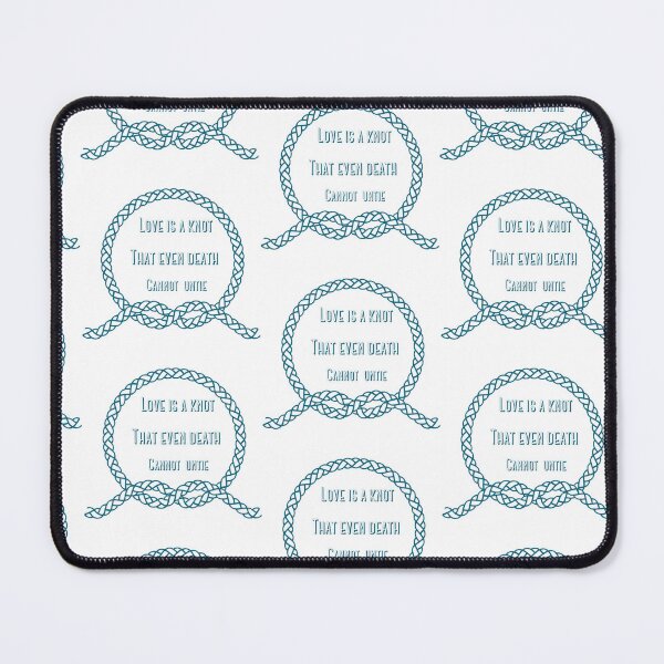Item preview, Love is a knot that even death cannot untie designed and sold by Lessonsprint.