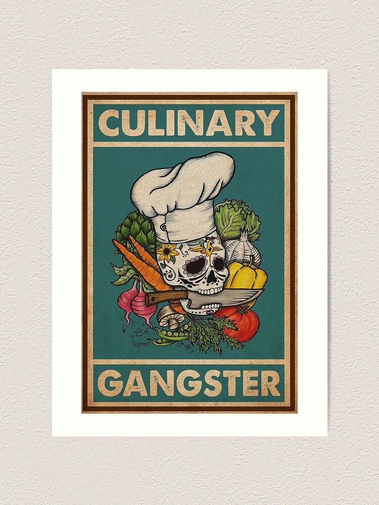 Culinary Gangster Professional Head Cook Gift Idea' Men's T-Shirt