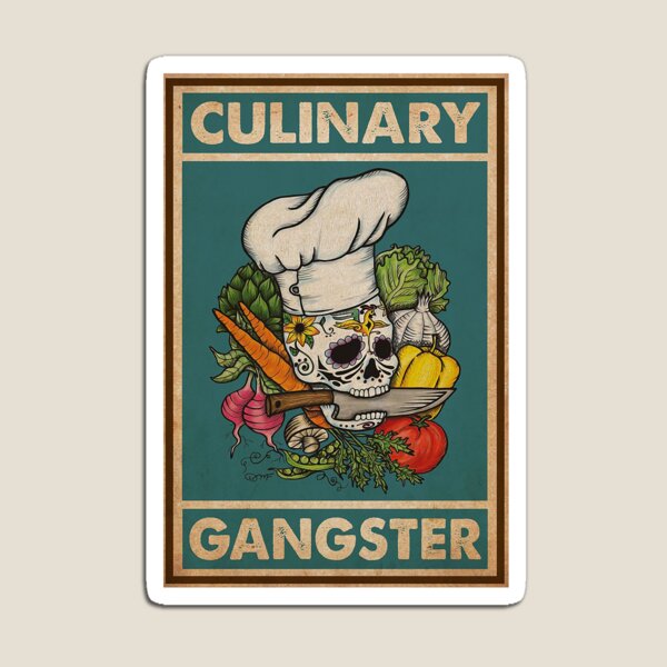 Item preview, COOKING Culinary Gangster   designed and sold by ADAMANDREWSAU.