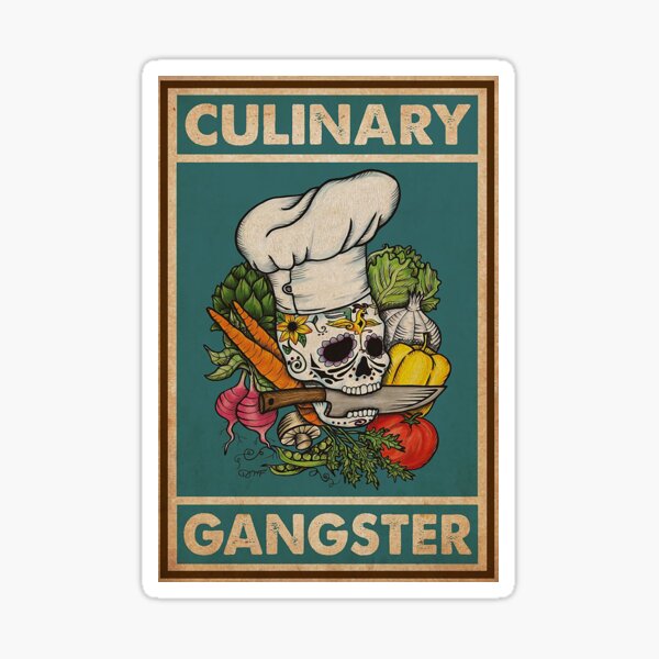 Item preview, COOKING Culinary Gangster   designed and sold by ADAMANDREWSAU.