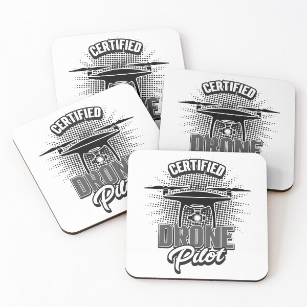Item preview, Gifts For Drone Lovers and Enthusiasts 'Certified Drone Pilot' designed and sold by funpix-shop.