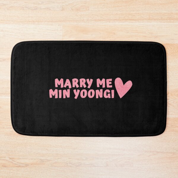 Item preview, yoongi marry me designed and sold by Juditicona.