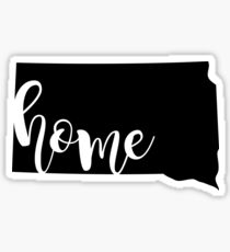 South Dakota home Sticker