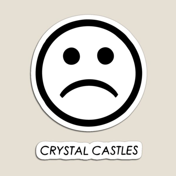Item preview, BESTSELLER -Crystal Castles traurige MERCHANDISE   designed and sold by manmacbuon.