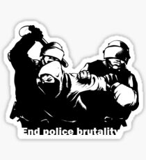 End Police Brutality Sticker