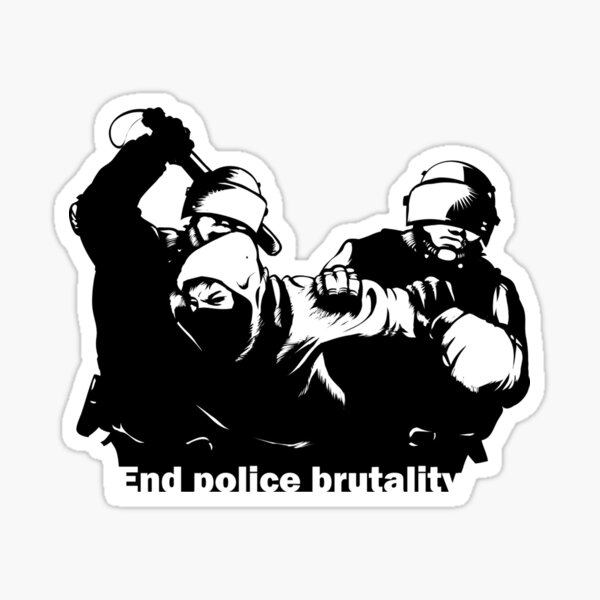End Police Brutality Sticker