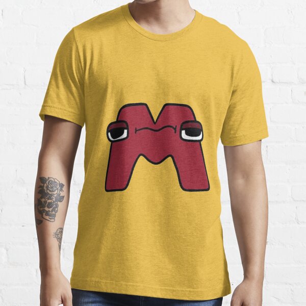 M ALPHABET LORE Essential T-Shirt for Sale by Totkisha1