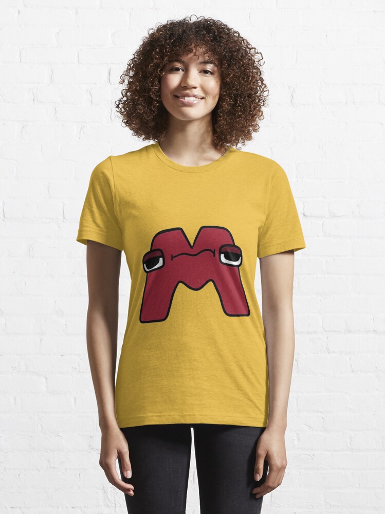 M ALPHABET LORE Essential T-Shirt for Sale by Totkisha1