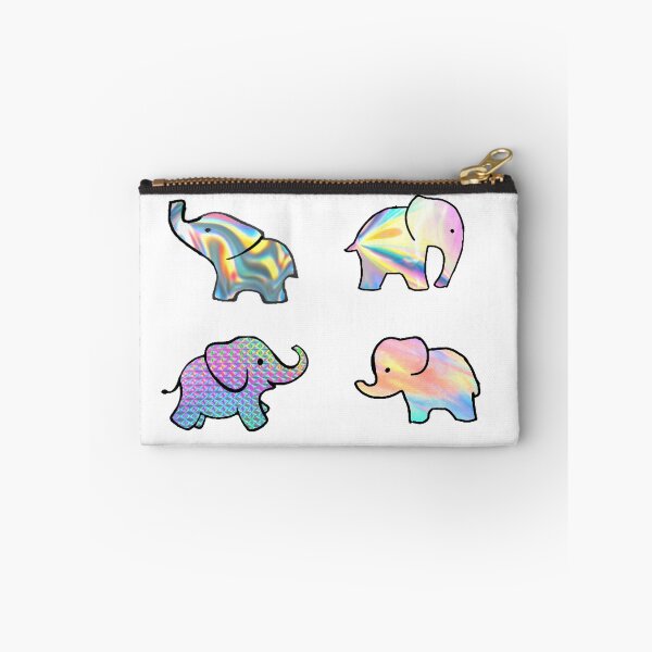 Item preview, Holographic Elephants designed and sold by MintGreenBubble.