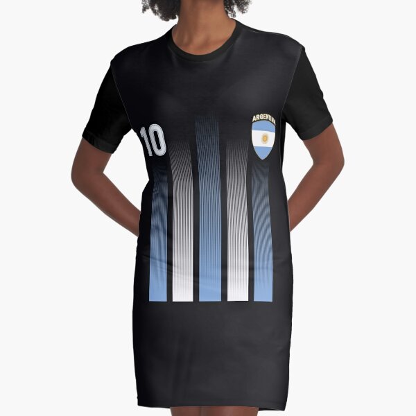 Faslofdr Brinter World Cup Black Soccer Jersey Cute Female/Male Social T-Shirt World Cup Argentina Women/Men T-Shirt