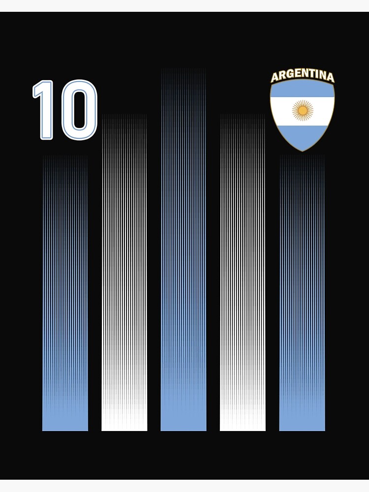 Argentinaian Jersey Argentina Soccer Jersey 10 Football Fan T-Shirt 