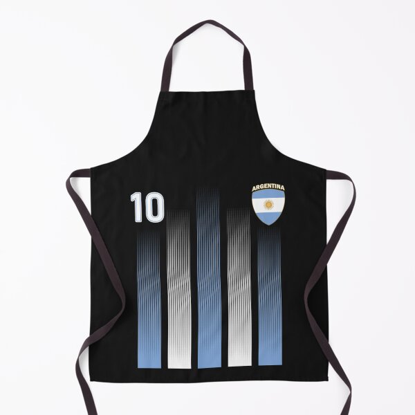 Artikelvorschau, Argentinaian Jersey Argentina Soccer Jersey 10 Football Fan T-Shirt entworfen und verkauft von Knight-Saverin.
