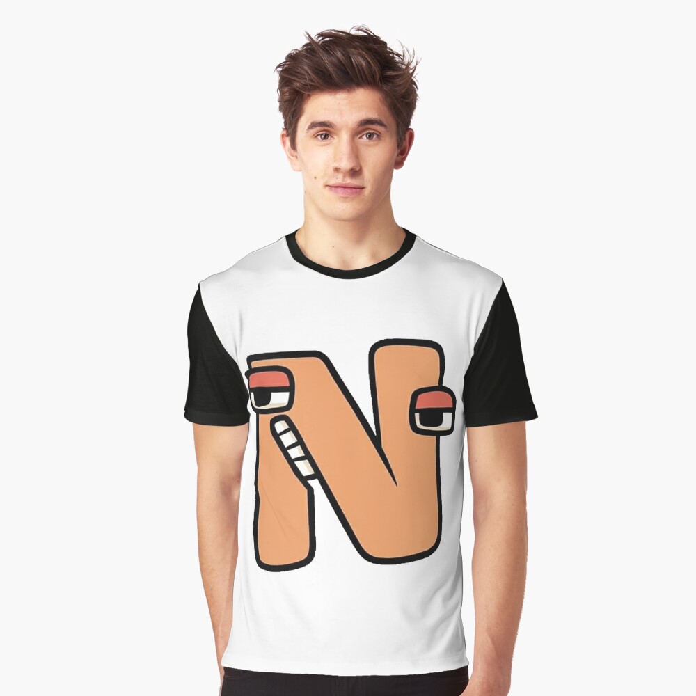 Latter N Alphabet Lore Unisex T-Shirt - Teeruto