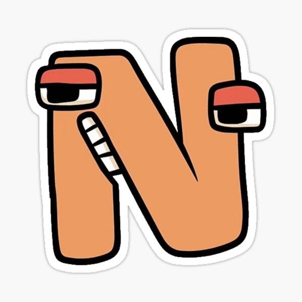 Item preview, N ALPHABET LORE designed and sold by Totkisha1.