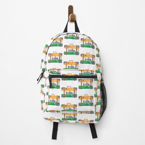 Item preview, India Here I Come. India Travel India Flag Suitcase Design designed and sold by alltheprints.