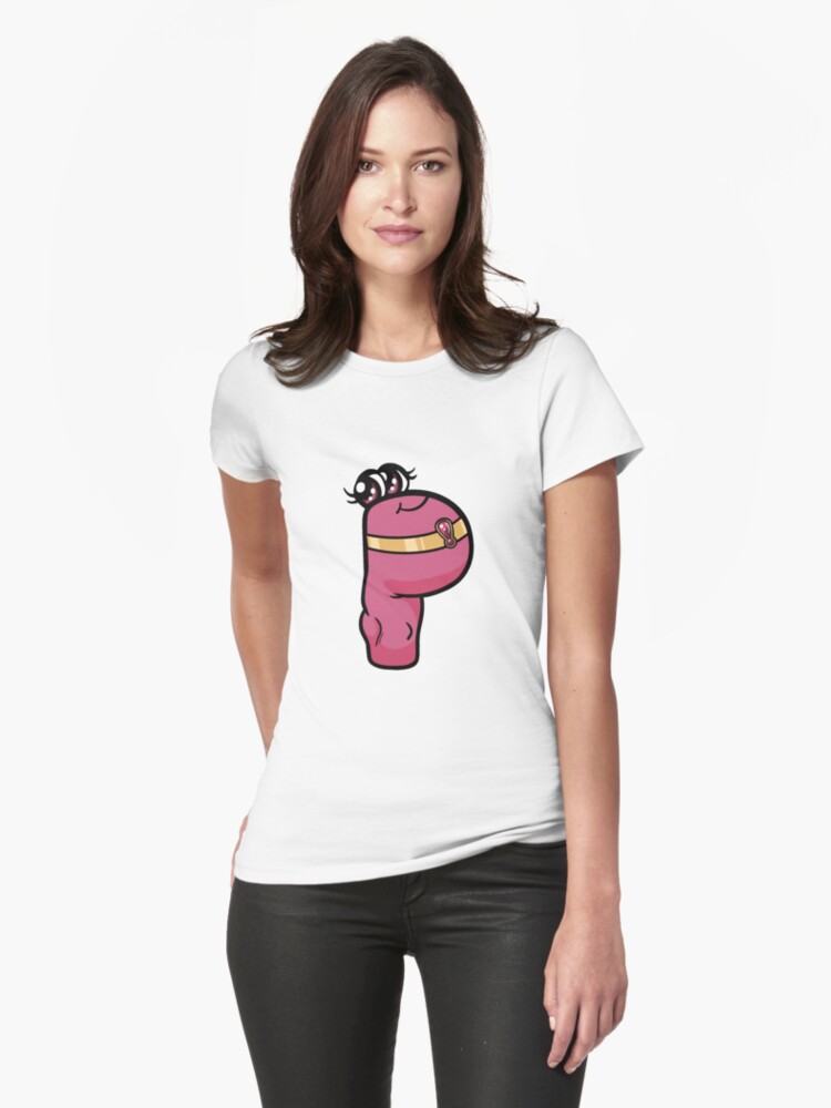 Alphabet Lore Letter P Pink cute T-Shirt