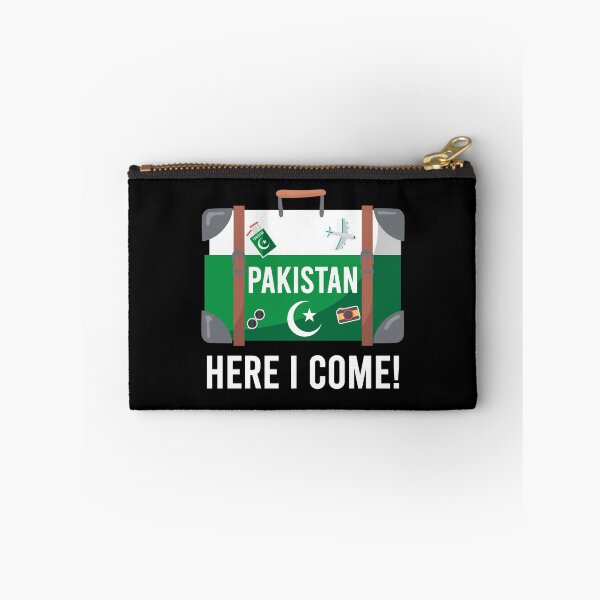 Item preview, Pakistan here I come. Pakistani flag travel design designed and sold by alltheprints.