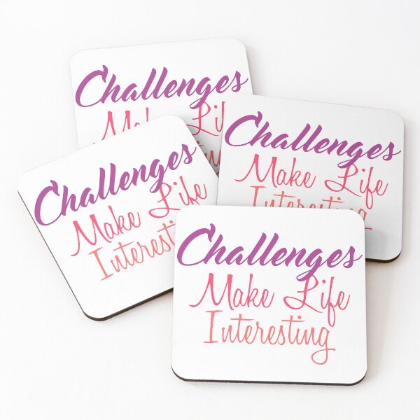 Item preview, Challenges Make Life Interesting designed and sold by Amazigh-i7orran.