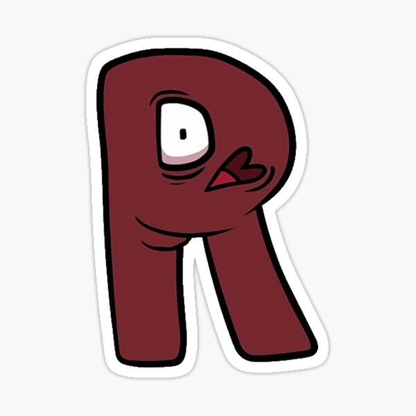 Item preview, R ALPHABET LORE designed and sold by Totkisha1.