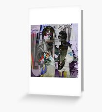 Michael Jackson and Goofy Greeting Card