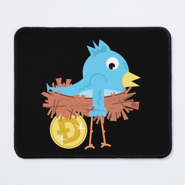 Item preview, Twitter Bird Laying A Golden Doge Coin Egg Funny Crypto Fan Animated Design designed and sold by doseofwin.