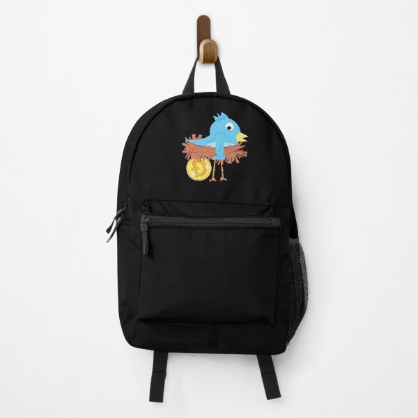 Item preview, Twitter Bird Laying A Golden Doge Coin Egg Funny Crypto Fan Animated Design  designed and sold by doseofwin.