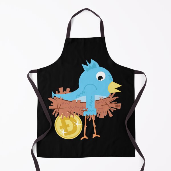 Item preview, Twitter Bird Laying A Golden Doge Coin Egg Funny Crypto Fan Animated Design  designed and sold by doseofwin.