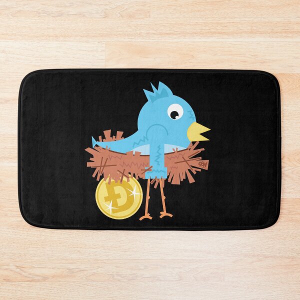 Item preview, Twitter Bird Laying A Golden Doge Coin Egg Funny Crypto Fan Animated Design  designed and sold by doseofwin.