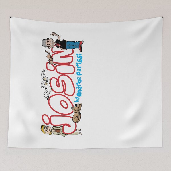 Item preview, Josin logo Vers. 01, cartoon, comic, humor designed and sold by AJATheWholeGang.