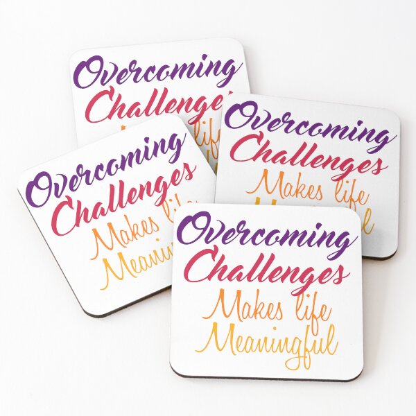 Item preview, Overcoming Challenges Make life Meaningful designed and sold by Amazigh-i7orran.