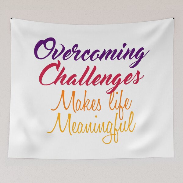 Item preview, Overcoming Challenges Make life Meaningful designed and sold by Amazigh-i7orran.