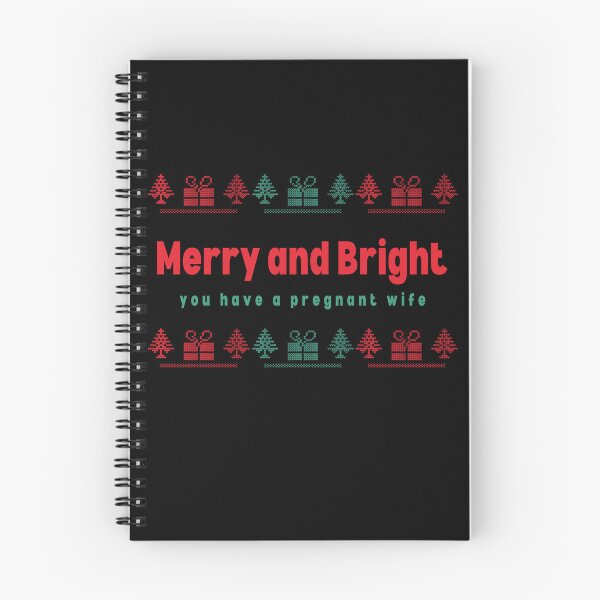 Item preview, Merry and Bright you hav a pregnant wife designed and sold by reka88.
