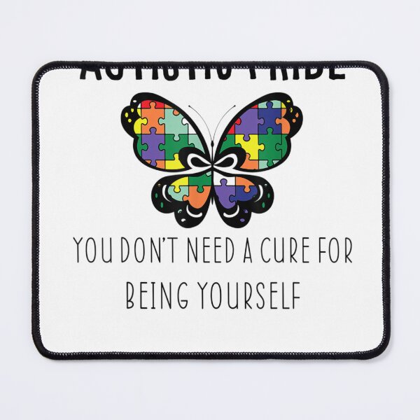 Item preview, butterfly puzzle autistic pride autism awareness acceptance  designed and sold by dinetinxsl.