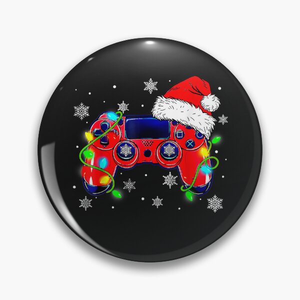 Item preview, Video Game Controller Christmas Santa Hat Gamer Boys T-Shirt designed and sold by Klaus-Gilbert.