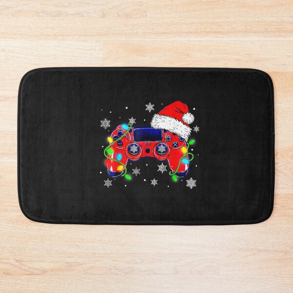 Item preview, Video Game Controller Christmas Santa Hat Gamer Boys T-Shirt designed and sold by Klaus-Gilbert.