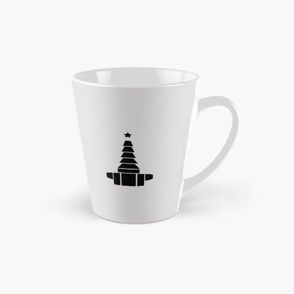 Item preview, Black Oxygen Christmas Tree with Tiny Black Star designed and sold by BearAndCat.