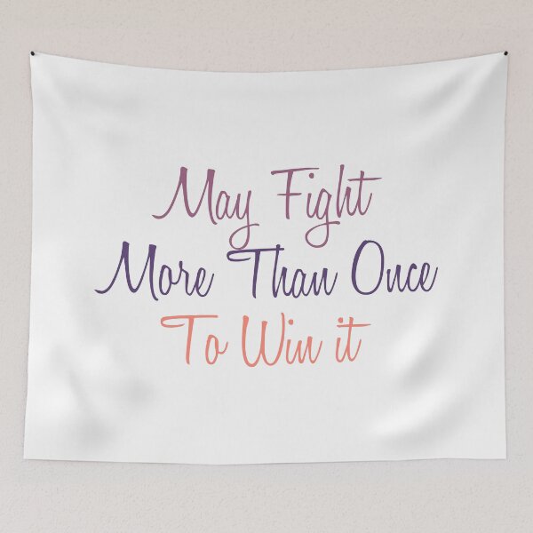 Item preview, May Fight More Than Once To Win it designed and sold by Amazigh-i7orran.