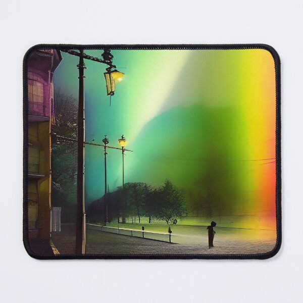 Item preview, Night Lights Multi-Color Prism City Streets designed and sold by deniselynnimage.