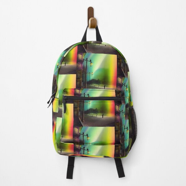 Item preview, Night Lights Multi-Color Prism City Streets designed and sold by deniselynnimage.