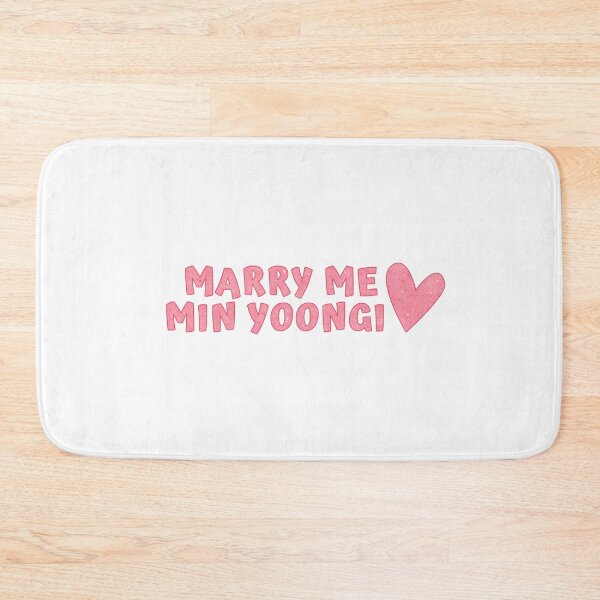 Item preview, Copy of Yoongi marry me designed and sold by Juditicona.