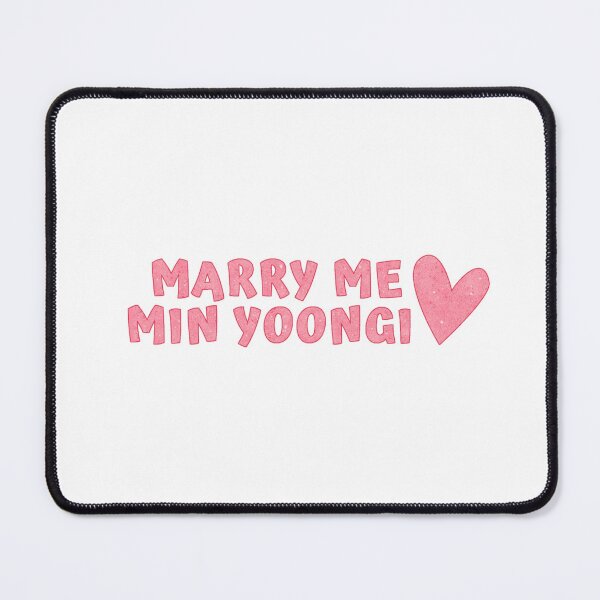 Item preview, Copy of Yoongi marry me designed and sold by Juditicona.