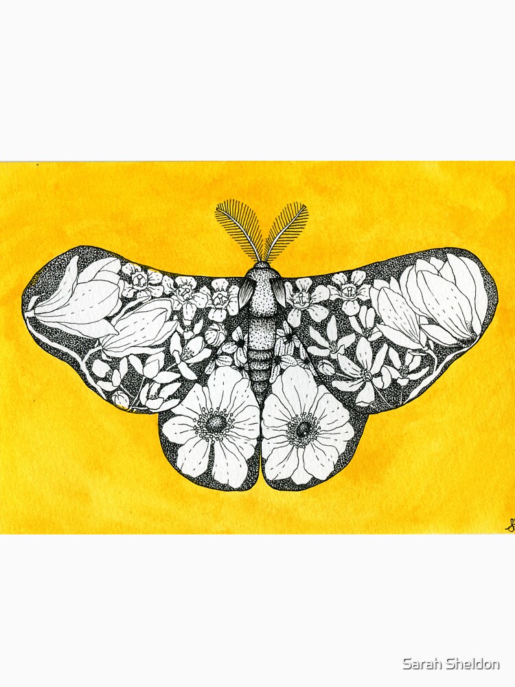 Golden Botanical Moth  by avibrantnest