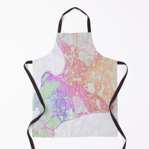 Item preview, Cape Town City Map of South Africa - Colorful designed and sold by deMAP.