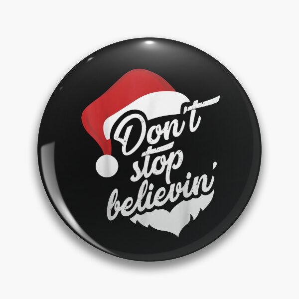 Item preview, Don't Stop Believing Santa Christmas Matching Family Pajamas T-Shirt designed and sold by Knight-Saverin.