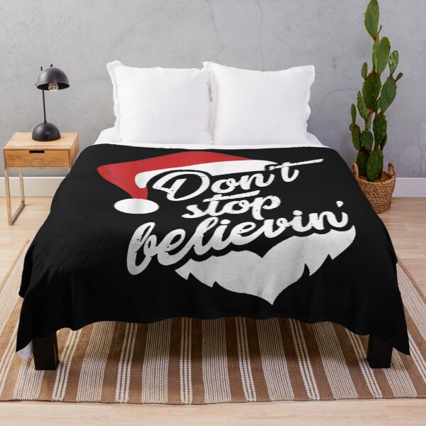 Item preview, Don't Stop Believing Santa Christmas Matching Family Pajamas T-Shirt designed and sold by Knight-Saverin.