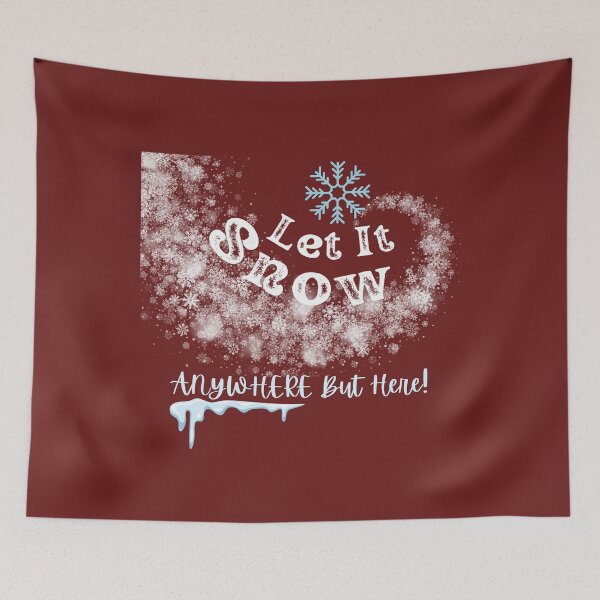 Item preview, Let it Snow, Anywhere But Here designed and sold by Evolved-LovinIt.